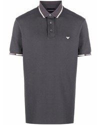 Polo gris foncé Emporio Armani