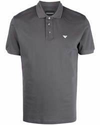 Polo gris foncé Emporio Armani