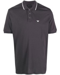 Polo gris foncé Emporio Armani