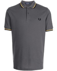 Polo gris foncé Fred Perry