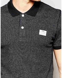 Polo gris foncé Jack and Jones