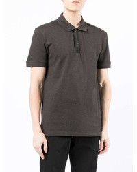 Polo gris foncé Alexander McQueen