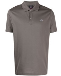 Polo gris foncé Paul & Shark