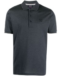 Polo gris foncé Paul & Shark