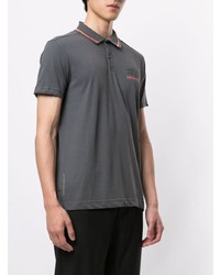 Polo gris foncé Ea7 Emporio Armani