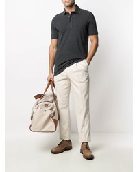 Polo gris foncé Brunello Cucinelli