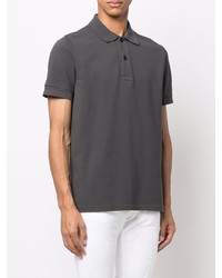 Polo gris foncé Tom Ford