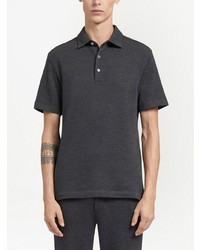 Polo gris foncé Zegna