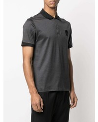 Polo gris foncé Alexander McQueen