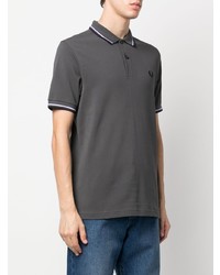 Polo gris foncé Fred Perry