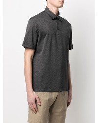 Polo gris foncé Ermenegildo Zegna