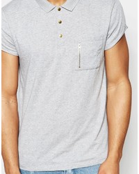 Polo gris Asos