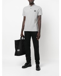 Polo gris Stone Island