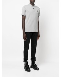 Polo gris Stone Island