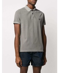 Polo gris Stone Island