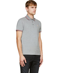 Polo gris Moncler