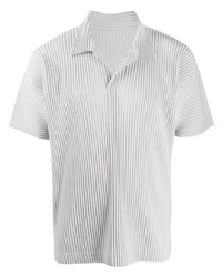 Polo gris Homme Plissé Issey Miyake