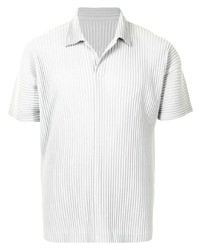 Polo gris Homme Plissé Issey Miyake