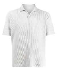 Polo gris Homme Plissé Issey Miyake