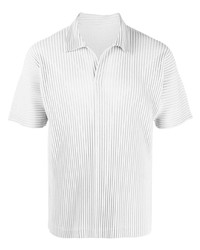 Polo gris Homme Plissé Issey Miyake