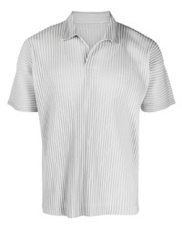 Polo gris Homme Plissé Issey Miyake