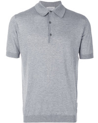 Polo gris John Smedley