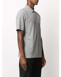 Polo gris Moncler