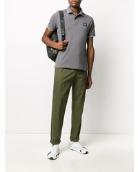 Polo gris Stone Island