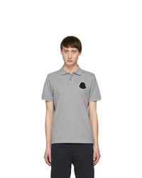 Polo gris Moncler