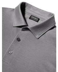 Polo gris Zegna