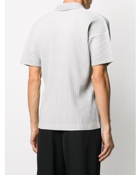 Polo gris Homme Plissé Issey Miyake