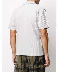 Polo gris Homme Plissé Issey Miyake