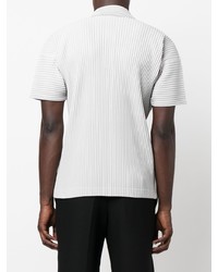 Polo gris Homme Plissé Issey Miyake