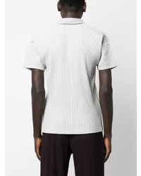 Polo gris Homme Plissé Issey Miyake