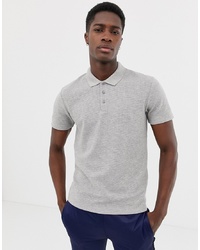 Polo gris Selected Homme