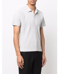 Polo gris Homme Plissé Issey Miyake