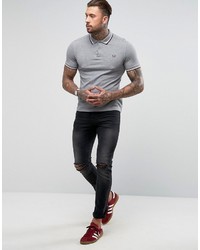 Polo gris Fred Perry