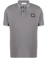 Polo gris Stone Island