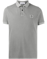 Polo gris Stone Island