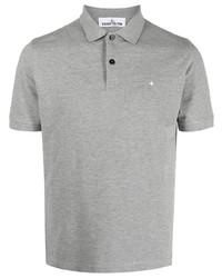 Polo gris Stone Island