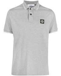 Polo gris Stone Island