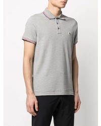 Polo gris Moncler