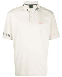 Polo imprimé beige BOSS