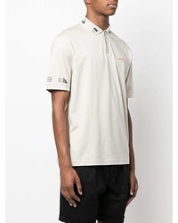 Polo imprimé beige BOSS