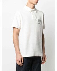 Polo imprimé blanc Barbour