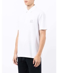 Polo imprimé blanc Armani Exchange