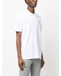 Polo imprimé blanc BOSS