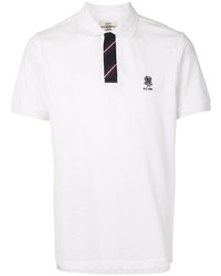 Polo imprimé blanc Kent & Curwen