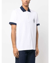 Polo imprimé blanc Billionaire