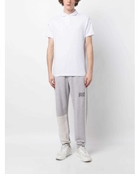 Polo imprimé blanc Hackett